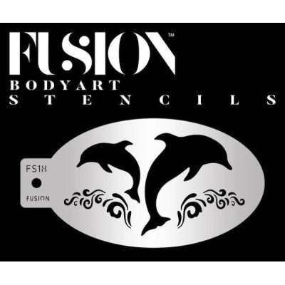 Fusion Stencils, Dancing Dolphin (FS18) Fusion Stencils, Dancing Dolphin (FS18)